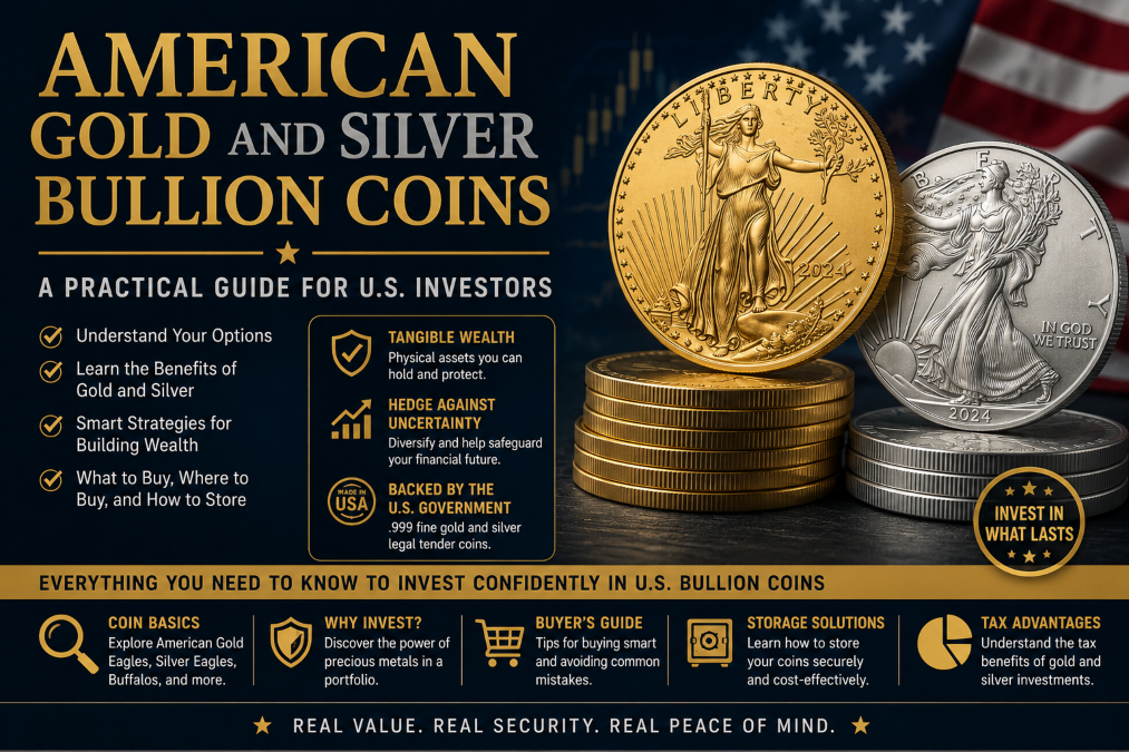 American Gold and Silver Bullion Coins: A Practical Guide for U.S. Investors